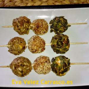 Albóndigas de tofu y wakame