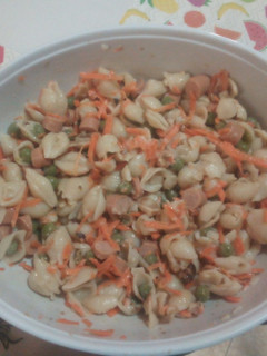 Una foto de Ensalada de conchitas