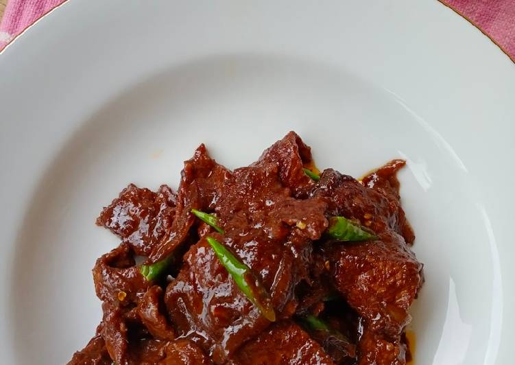 Daging Cabe Hijau