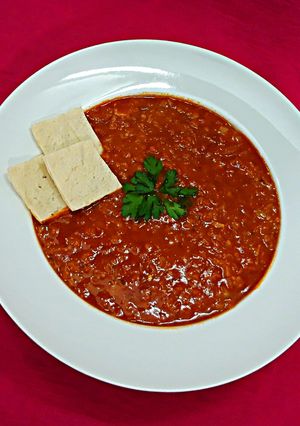 عکسی از دستور خورشت دال عدس جنوبی