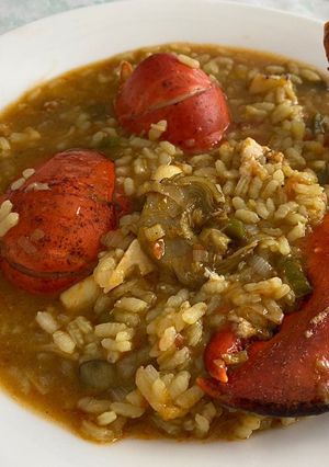 Una foto de Mi Arroz Caldoso con Bogavante