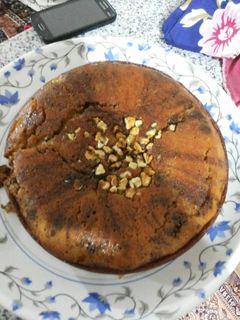 عکسی از دستور کیک ساده