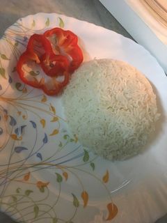 صورة لوصفة رز ابيض نثري شهي متل المطاعم