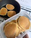 Pancakes de avena para freezar!