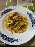 My Carbonara with Smoked Bacon