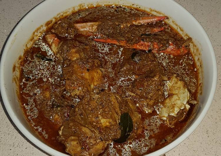 Master The Art Of Spicy crab curry