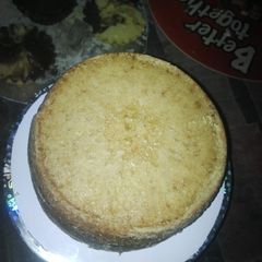 A picture of Vanilla sponge cake.