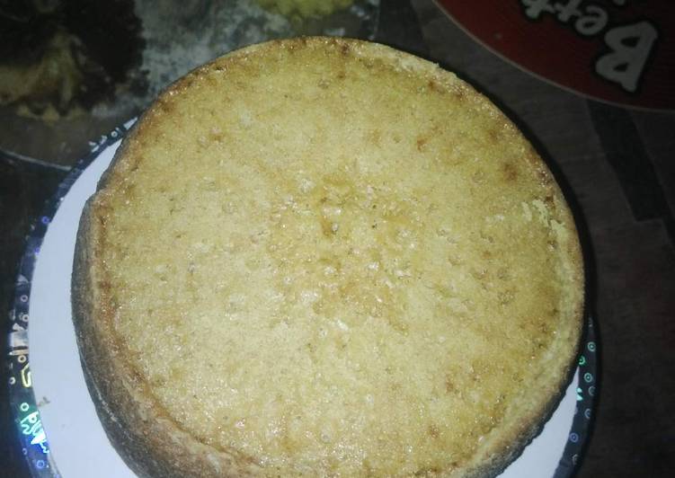 Vanilla sponge cake