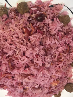 عکسی از دستور آلبالو پلو 😍