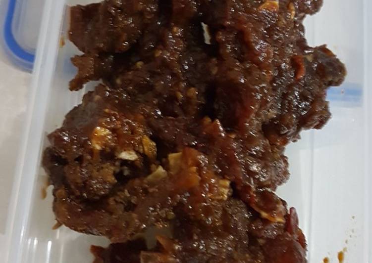 Sate Pedas Goreng