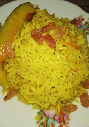 صورة لوصفة ارز الكبسه 👍