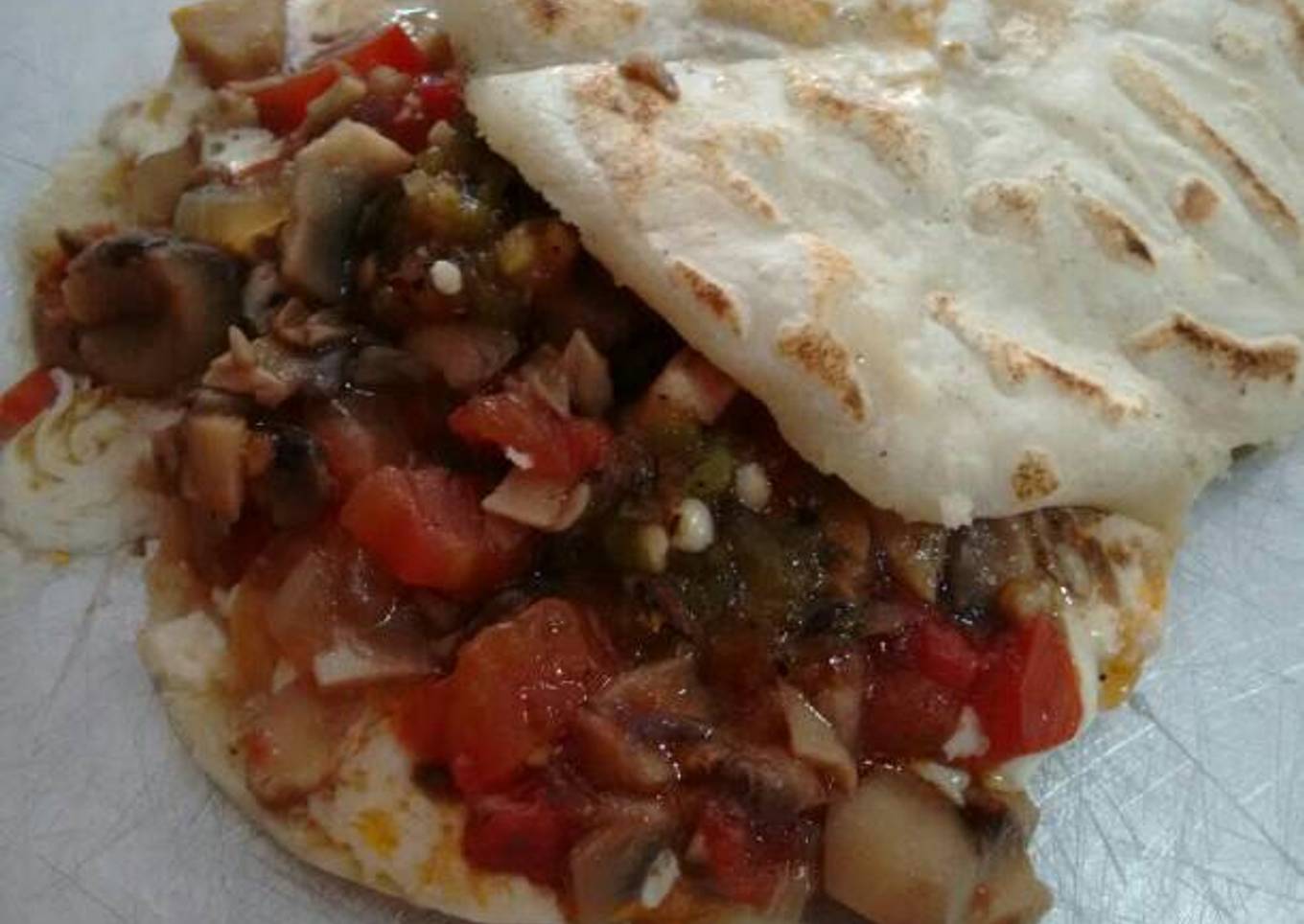 Gordita de champiñones.ॐ🇲🇽