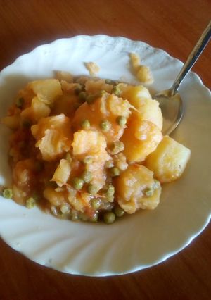 A picture of Irish potatoes with minji#4weekschallenge.