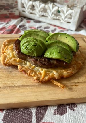 Una foto de Hamburguesa y lo qué hay!