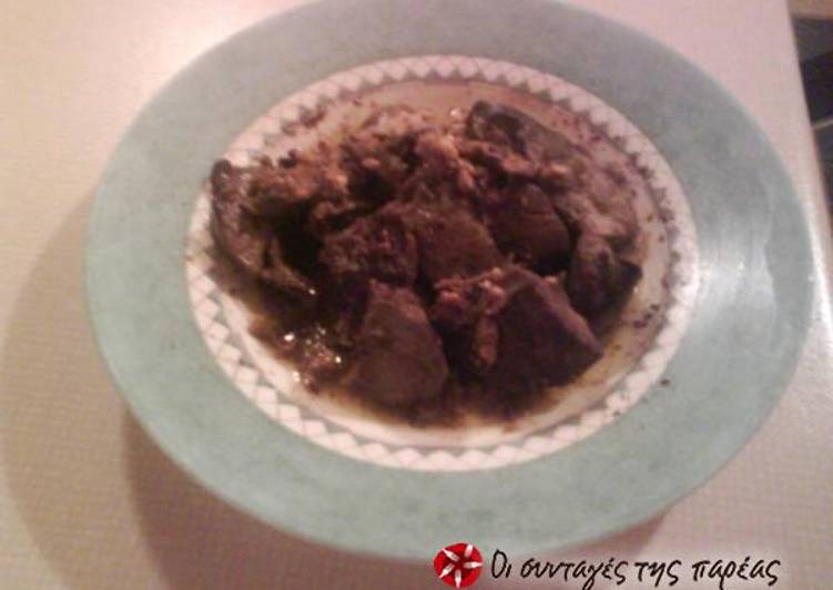 Recipe of Homemade Sykotaria (lamb offal) from my village