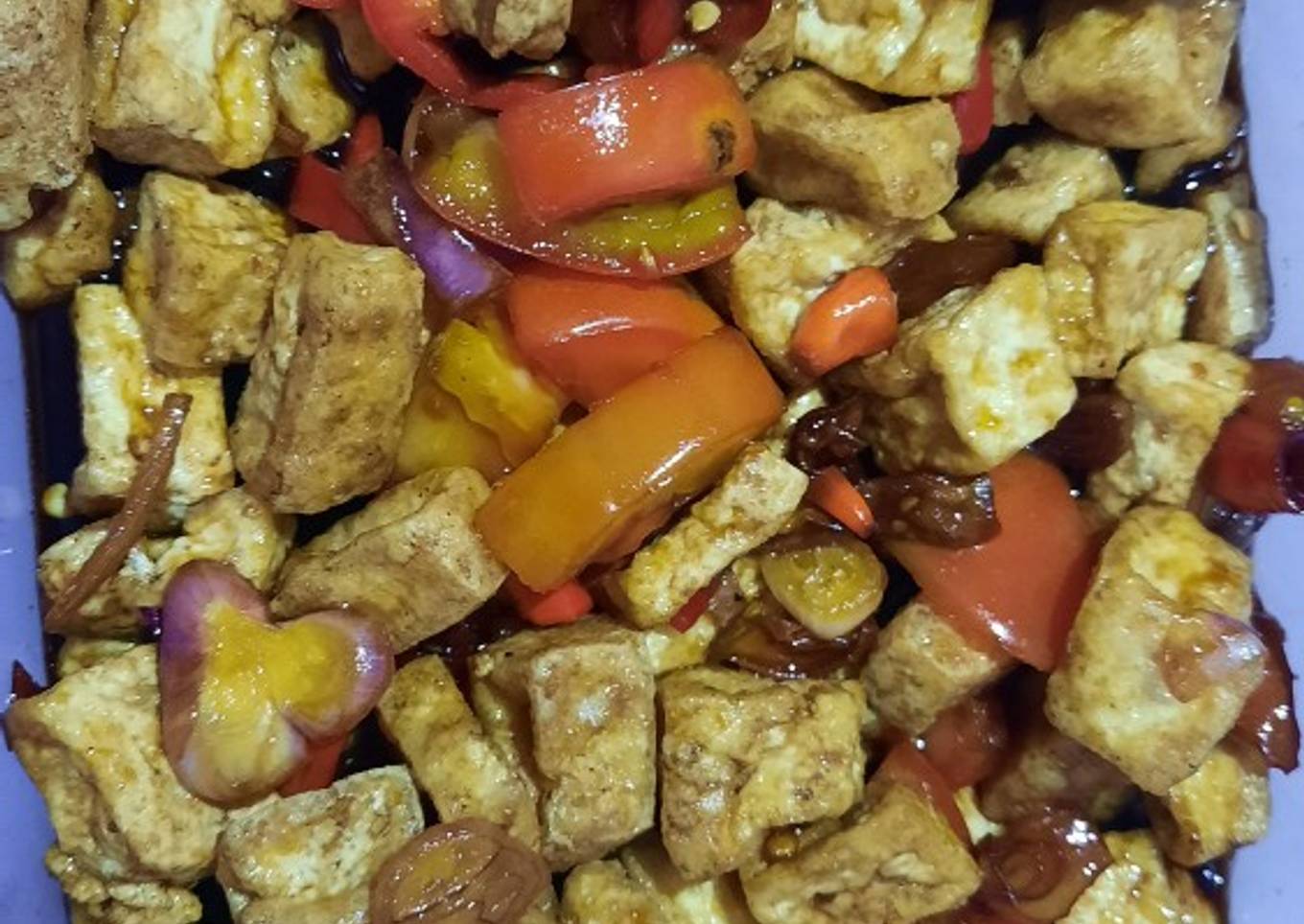 Tahu Kecap Dingin Nikmat