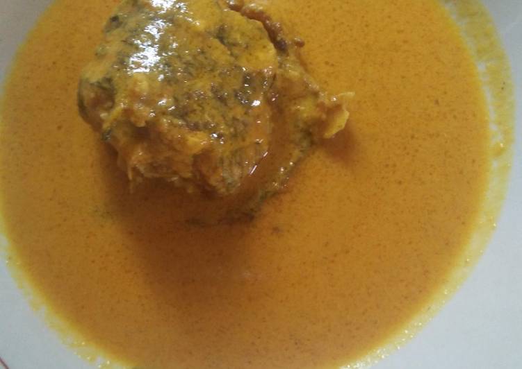 Ikan Gabus kuah Santan