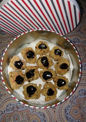 Kandírozott gyümölcsös zabsüti recept fotója
