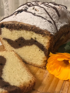 Una foto de Budín Marmolado de una manera diferente
