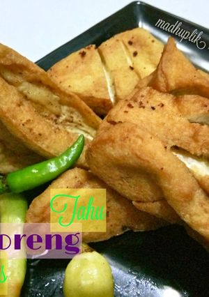 Foto resep Tahu Goreng Polos #BikinRamadanBerkesan #27