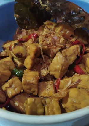 Foto resep Oseng Tempe Kecap Pedas