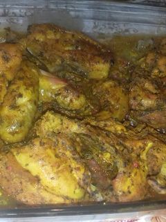 صورة لوصفة دجاج في الفرن