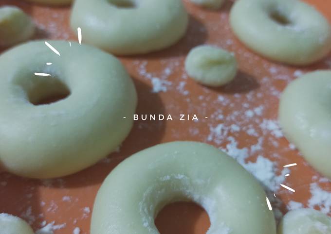 Donat lembut tanpa kentang