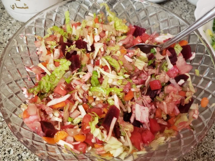 Easy Way Make Salad 🥗 the So Delicious So Delicious