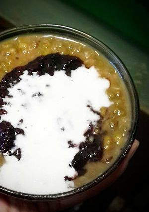 Foto resep Bubur Kacang Ijo Ketan Item (cara simpel)