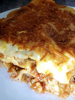 Una foto de Lasaña casera de carne y verduras
