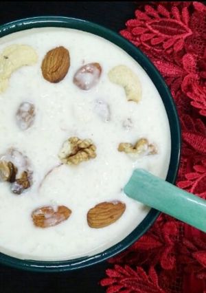 A picture of Shahi kheer.