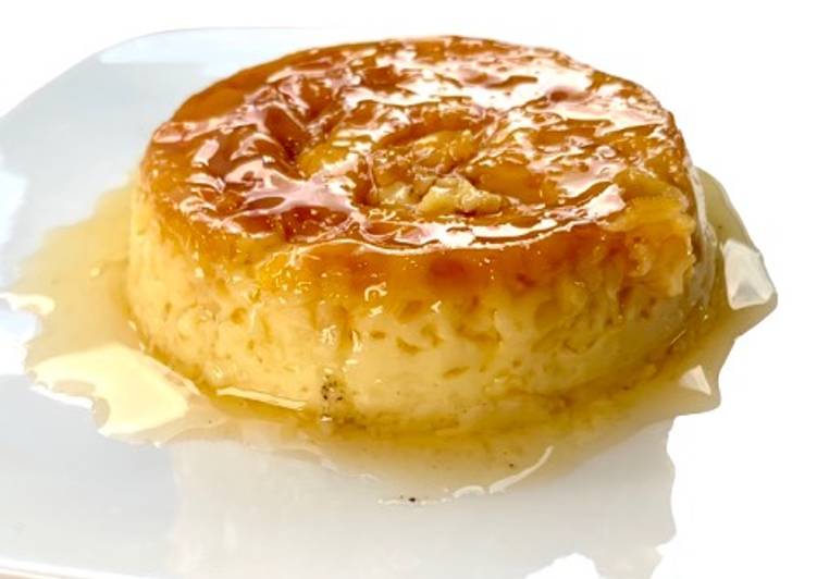 Crème Caramel al Microonde
