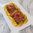 Canard aux épices et aux pommes