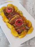 Canard aux épices et aux pommes