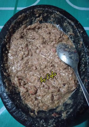 Foto resep Sambal Kacang Simple