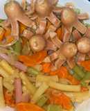 Nui Xào Xúc Xích 🧅🥕