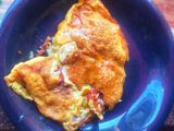 Mushroom omelet in my style