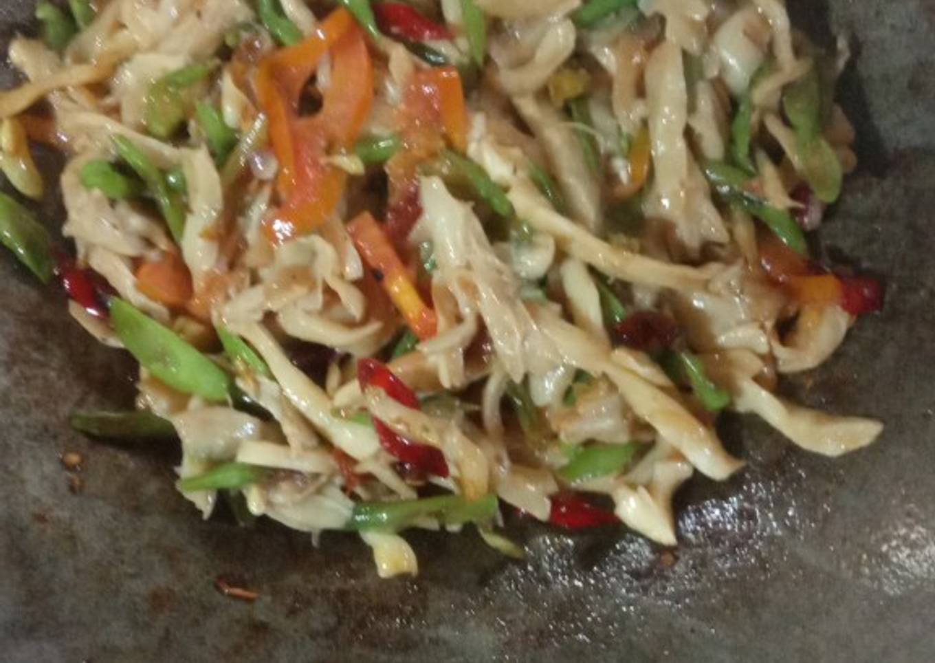 Tumis jatim(jamur tiram)