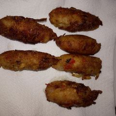 A picture of Yam Kebab.