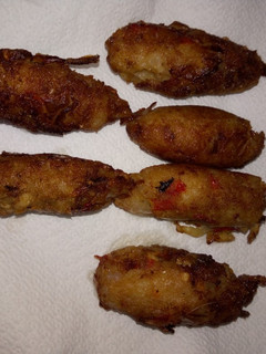 A picture of Yam Kebab.