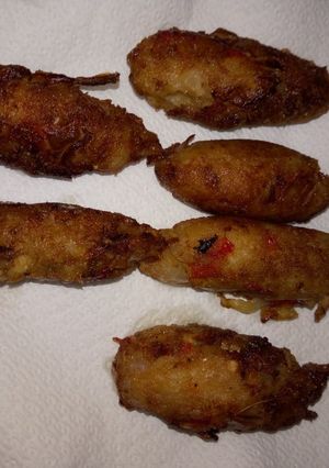 A picture of Yam Kebab.