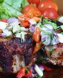Grill chicken sambal matah