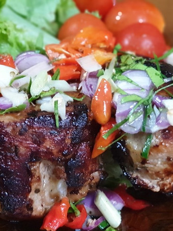 Resep Grill chicken sambal matah Praktis