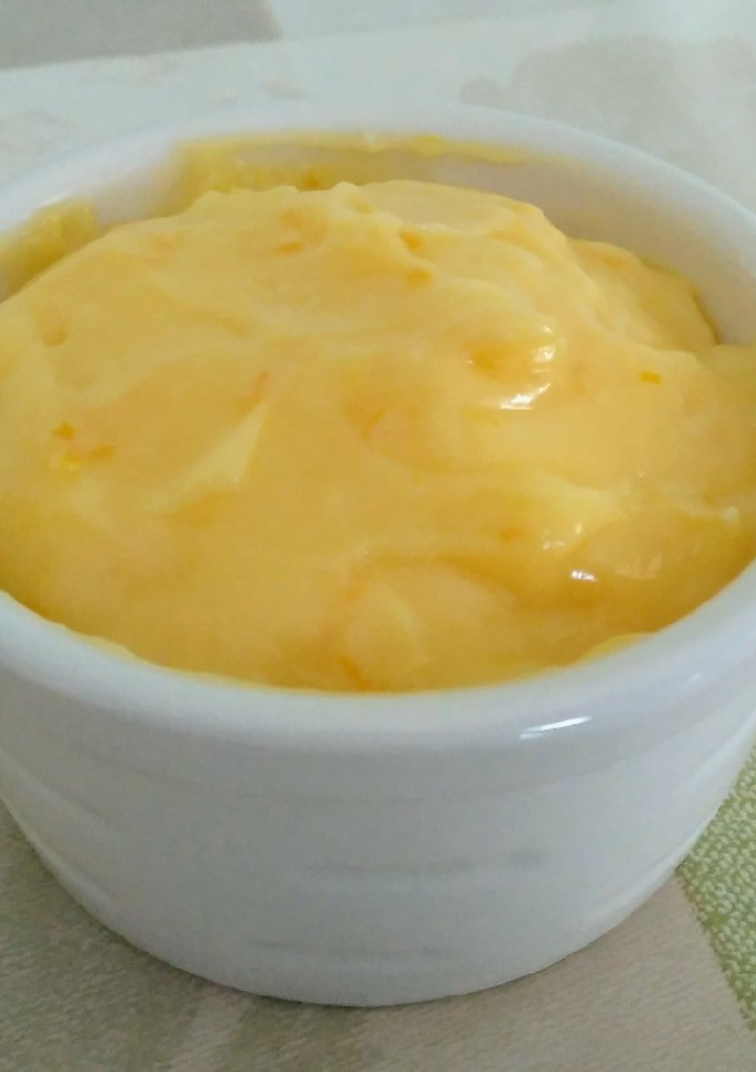 Una foto de Orange curd