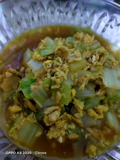 Foto resep Orak Arik Telor Sawi Putih