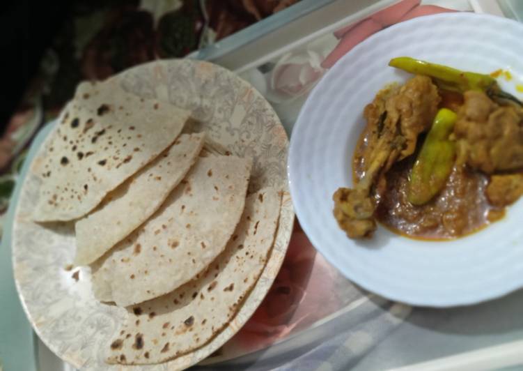 Steps to Prepare Favorite Fine atay ki roti