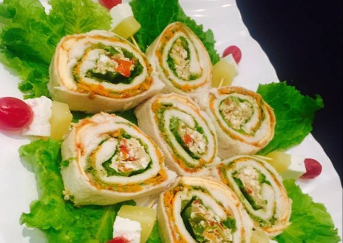 Easiest Way to Make Homemade Stuffed pinwheels… A protein power punch