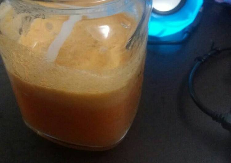 Cara Gampang Membuat Jus apel wortel tomat (3 diva) yang Lezat Sekali