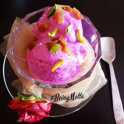 dragon fruit ice cream
