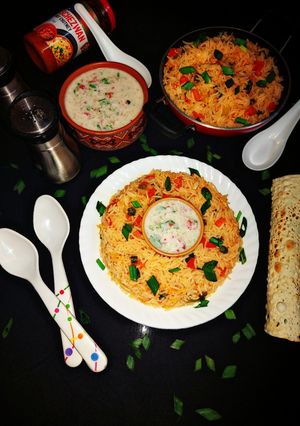 સેઝવાન રાઈસ રેસીપી મુખ્ય ફોટો
